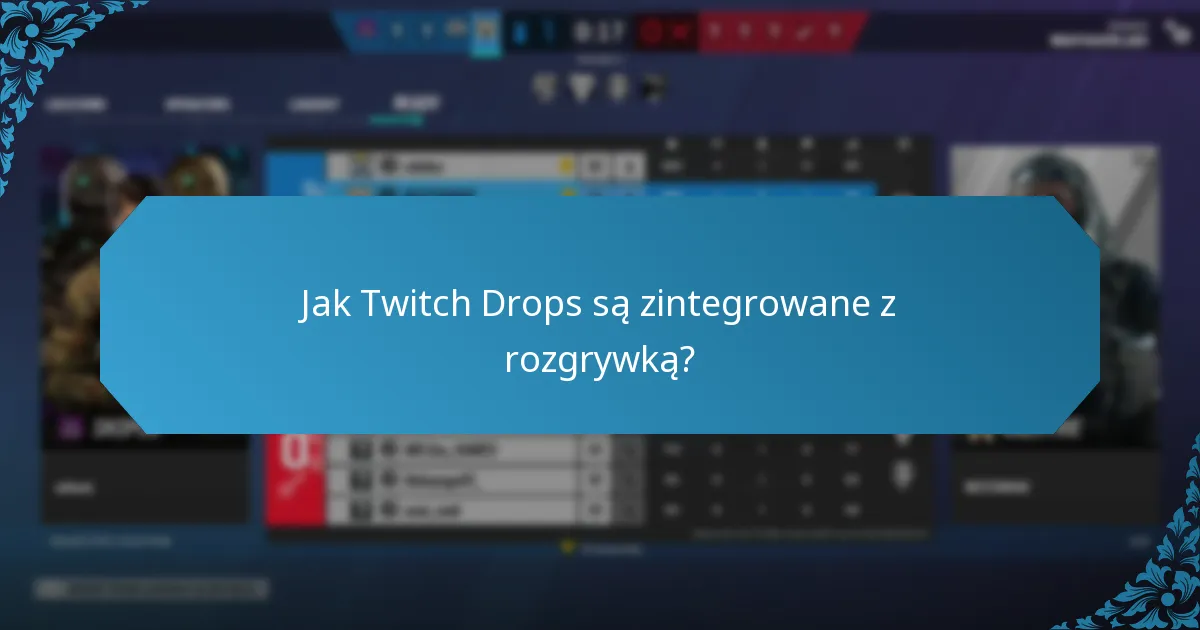 Jakie są kluczowe wydarzenia na żywo z Twitch Drops?